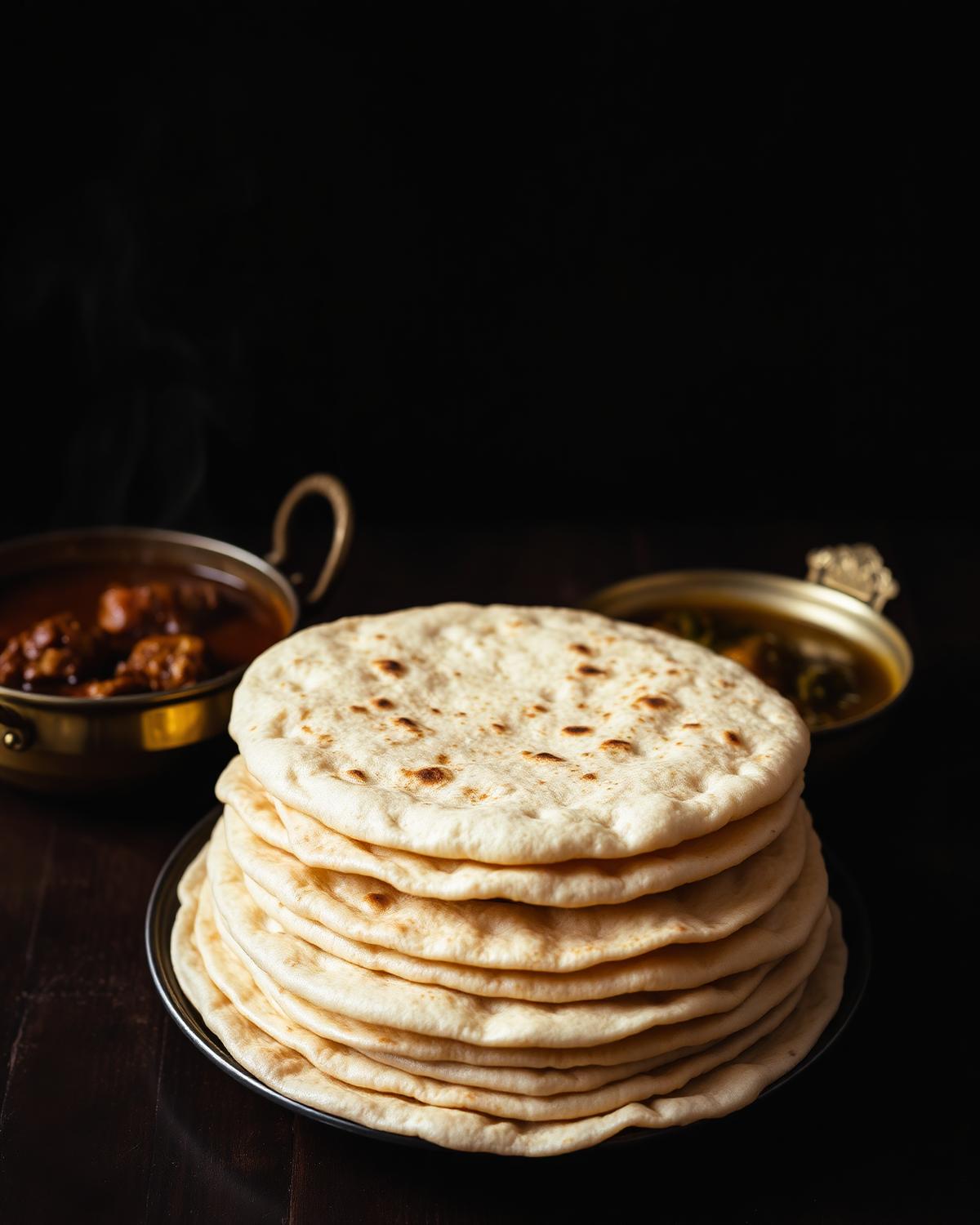 Kerala parotta stacked